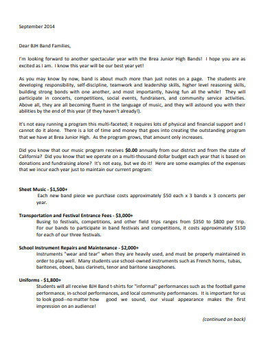 Classroom Donation Request Letter - Classful