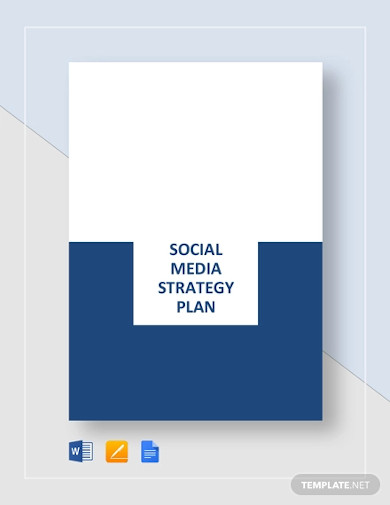 social media strategy plan template