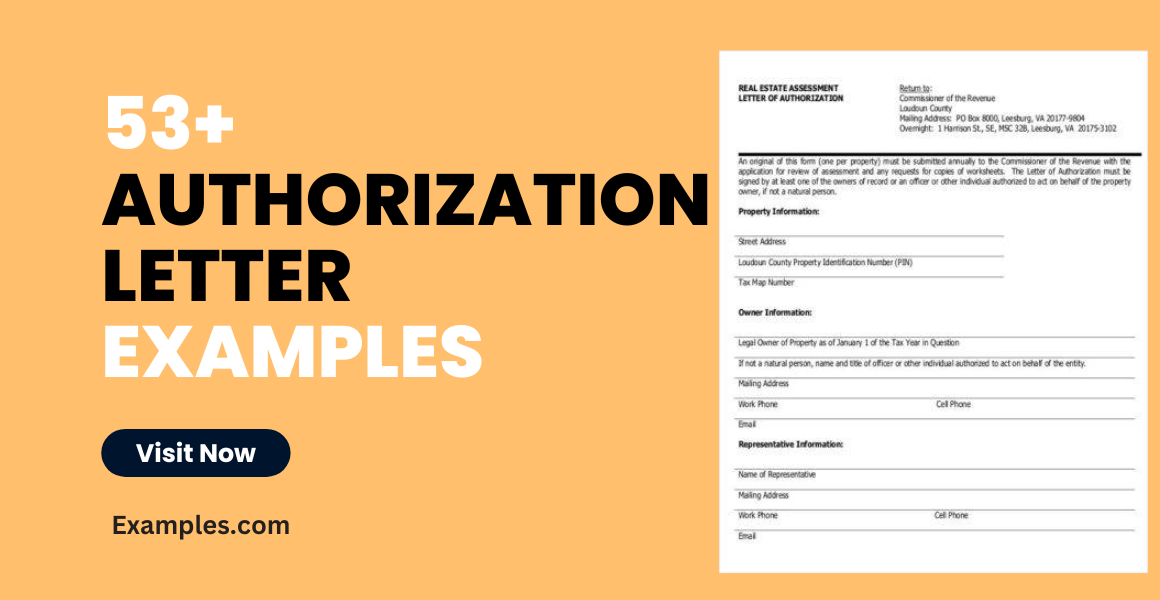 authorization letter examples