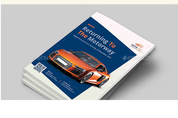 auto car brochure