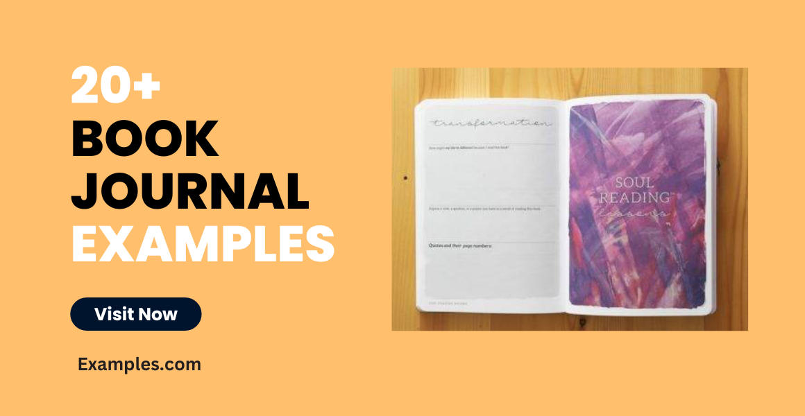 Book Journal Examples