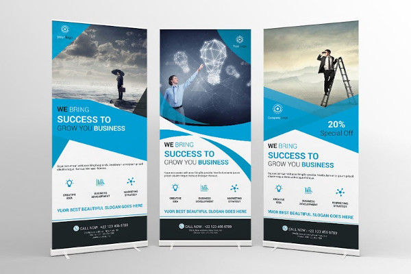business roll up banner 