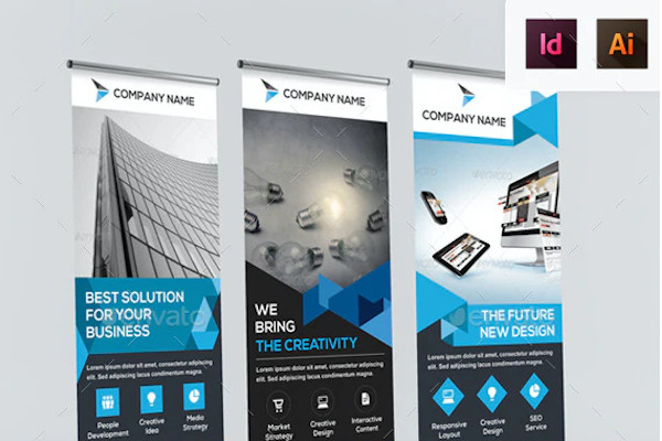 corporate roll up banners