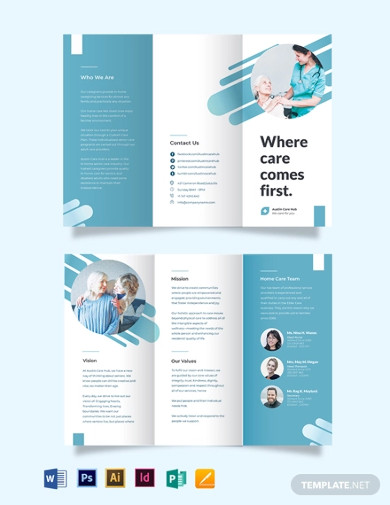 Home Care Brochure - 13+ Examples, Format, Pdf | Examples