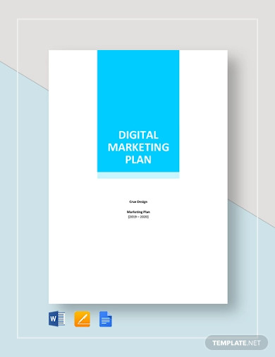 Digital Marketing Plan