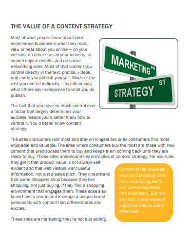 e commerce content marketing strategies