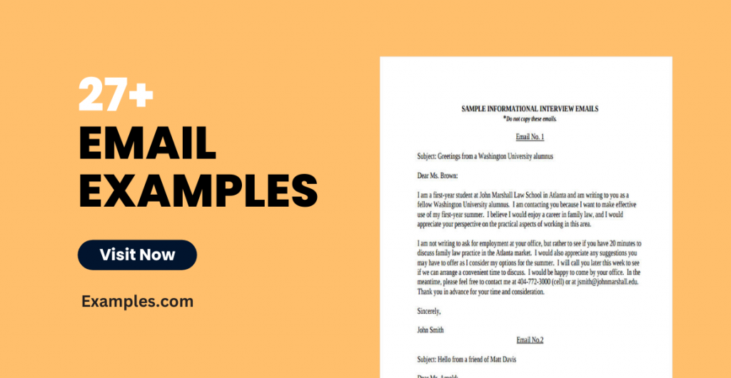 Email Examples