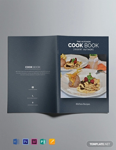 free printable cookbook catalog templates