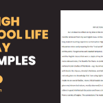 High School Life Essay Examples
