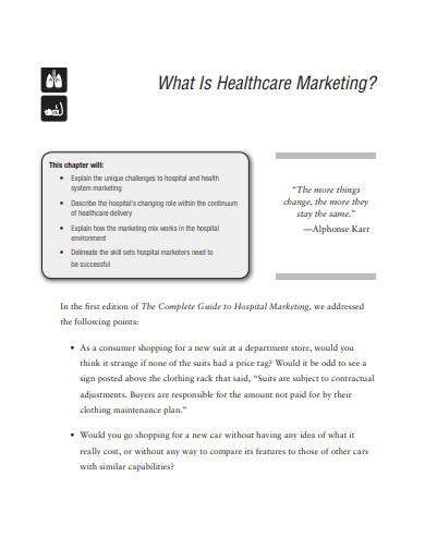 Hospital Marketing Plan 11  Examples Word Docs Pages How To Write