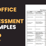 Office Risk Assessment Examples