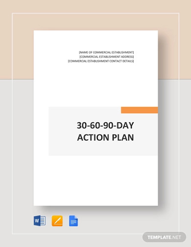 30-60-90-day Action Plan