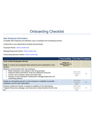 engineering onboarding checklist