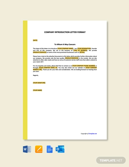 Real Estate Company Introduction Letter - 9+ Examples, Format, Sample ...