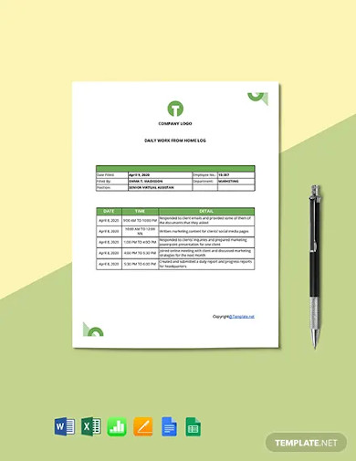 Construction Log - 12+ Examples, Format, Pdf