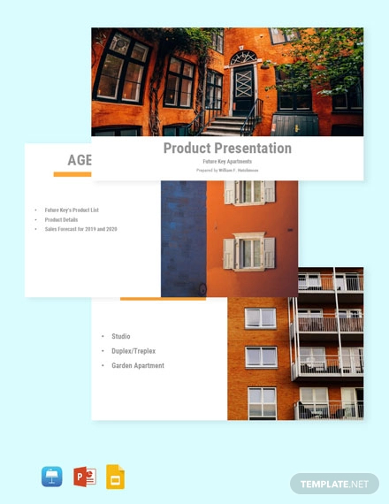 free sample real estate presentation template