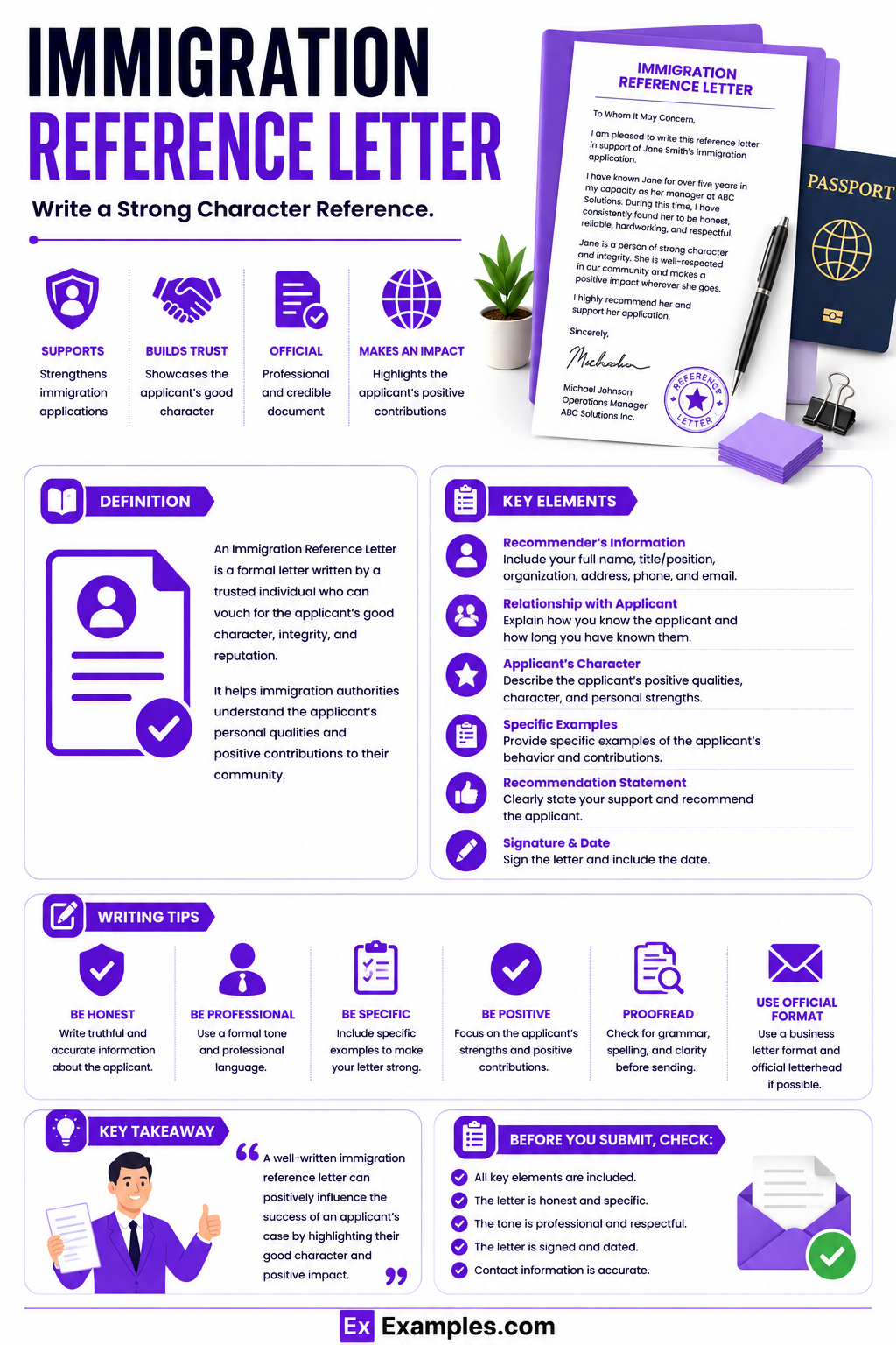 10+ Immigration Reference Letter Examples to Download