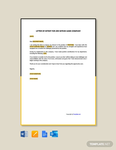 Is A Letter Of Intent The Same As A Cover Letter from images.examples.com