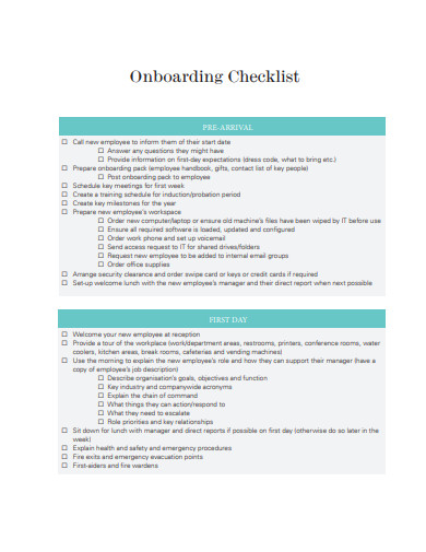 printable client onboarding checklist