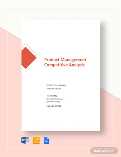 product management competitive analysis
