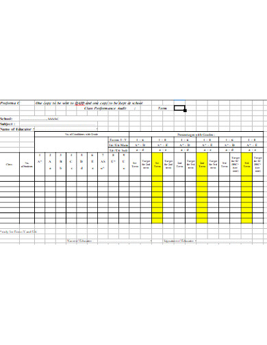 Proforma - 10+ Examples, Format, Sample | Examples