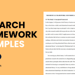 Research Framework Examples