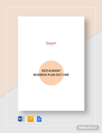 restaurant business plan outline