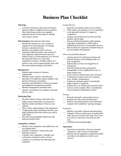 restaurant business startup checklist example