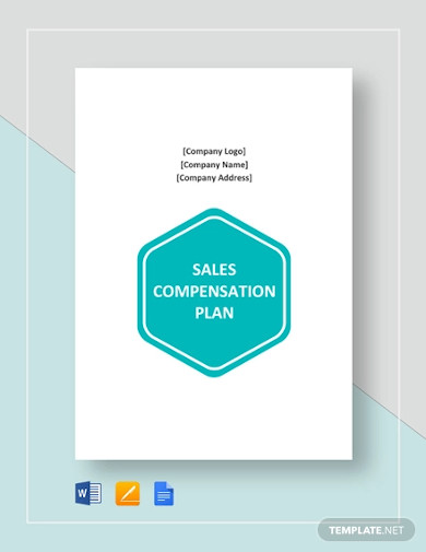 sales compensation plan template