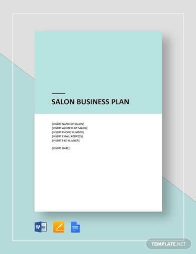 SPASalon Business Plan - 16+ Examples, Format, Pdf | Examples
