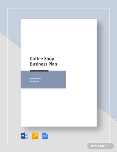 sample coffee shop business plan example