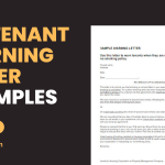 Tenant Warning Letter Examples