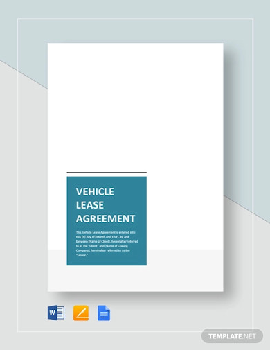 Vehicle Lease Agreement