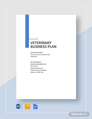 veterinary hospital business plan