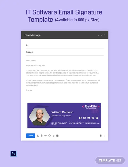 free it software email signature template
