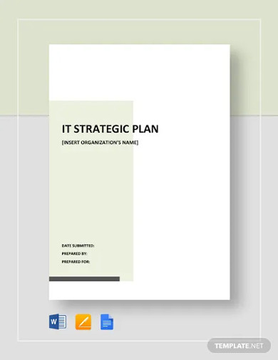 IT Strategic Plan Template