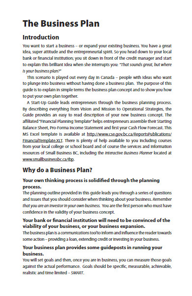 insurance business plan template pdf