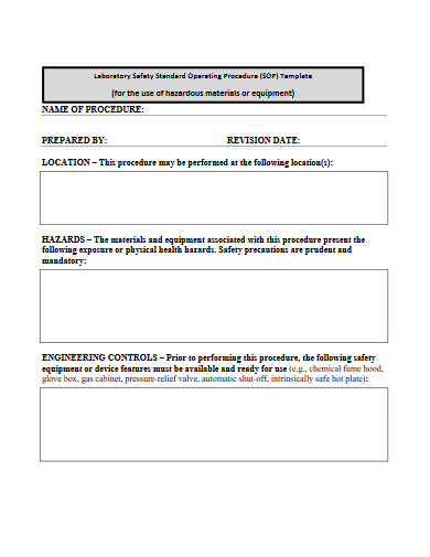 laboratory hazard assessment form