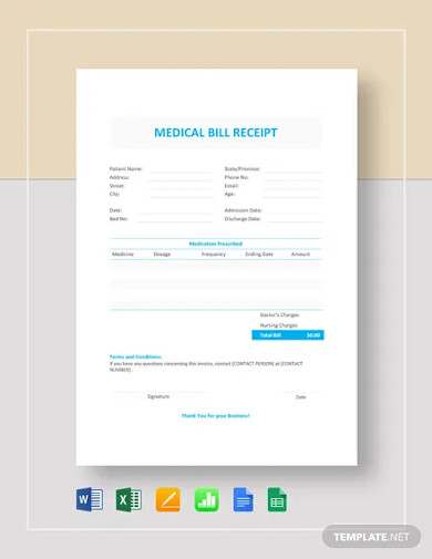 Bill Receipt Format from images.examples.com