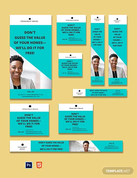 Real Estate Agent Ads Template