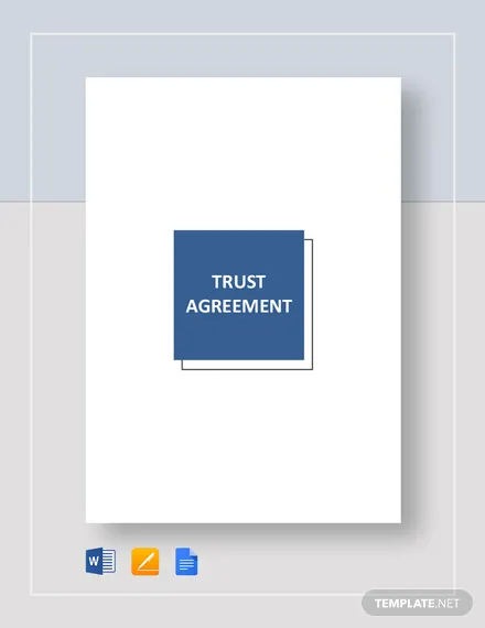 trust agreement template