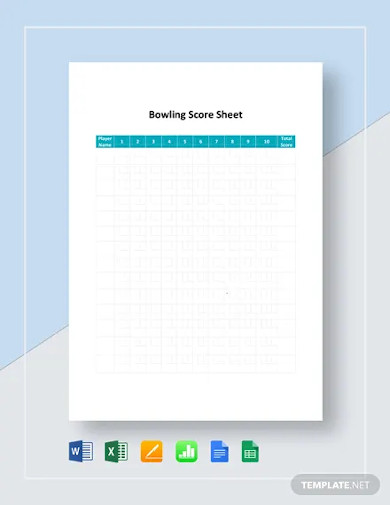 Bowling Score Card Template from images.examples.com