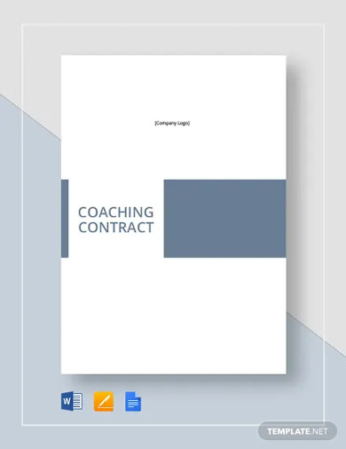 Coaching Contract Template