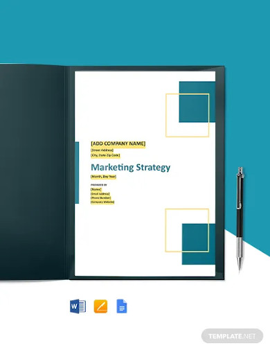 Construction Marketing Strategy Template