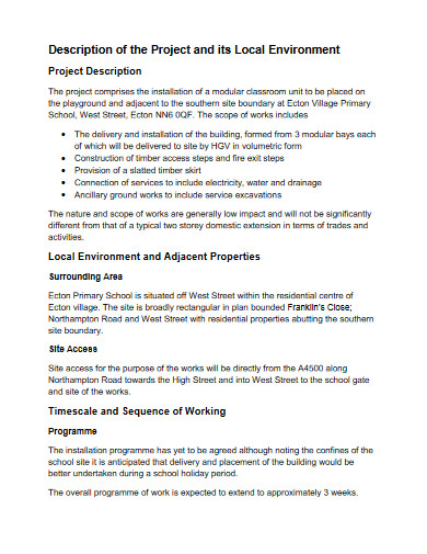 Construction Management Plan - 15+ Examples, Format, Pdf | Examples