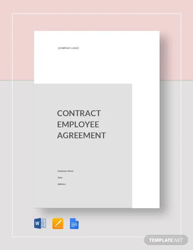 contract employee agreement template