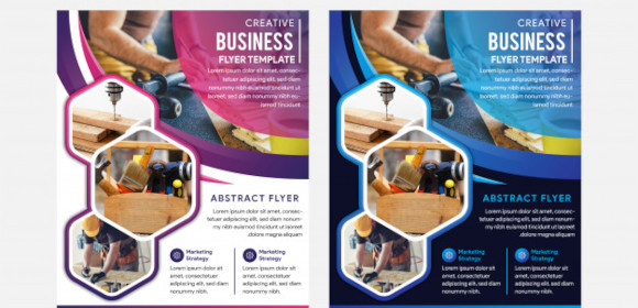 flyer in word image