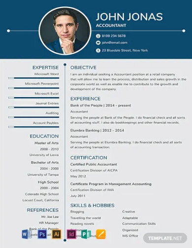 free banking resume for freshers template