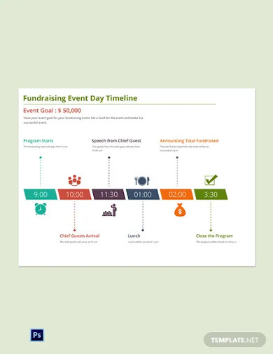 free event planning timeline template