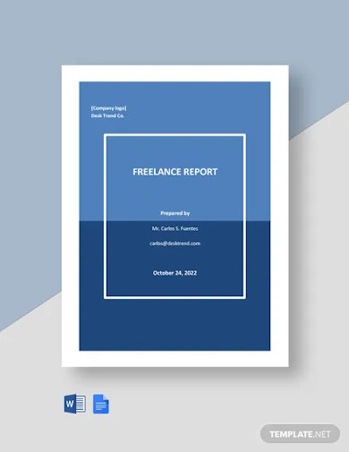 freelancer report templates